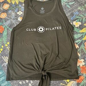 Club Pilates Women's Black Tank Top